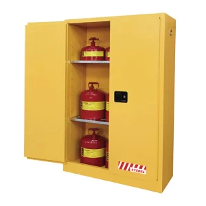 Safety Cabinet | 45 Gallon Flammable Liquid and Chemicals Safety Storage | FM and CE Certified